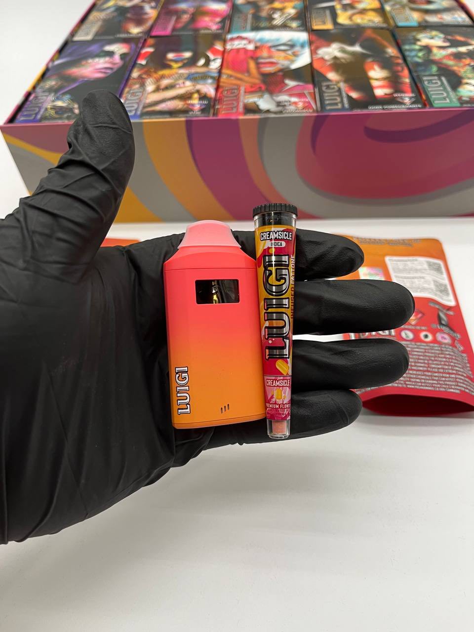Luigi 2g Disposable (Authentic): Every disposable comes with a pre-roll. Series 3.