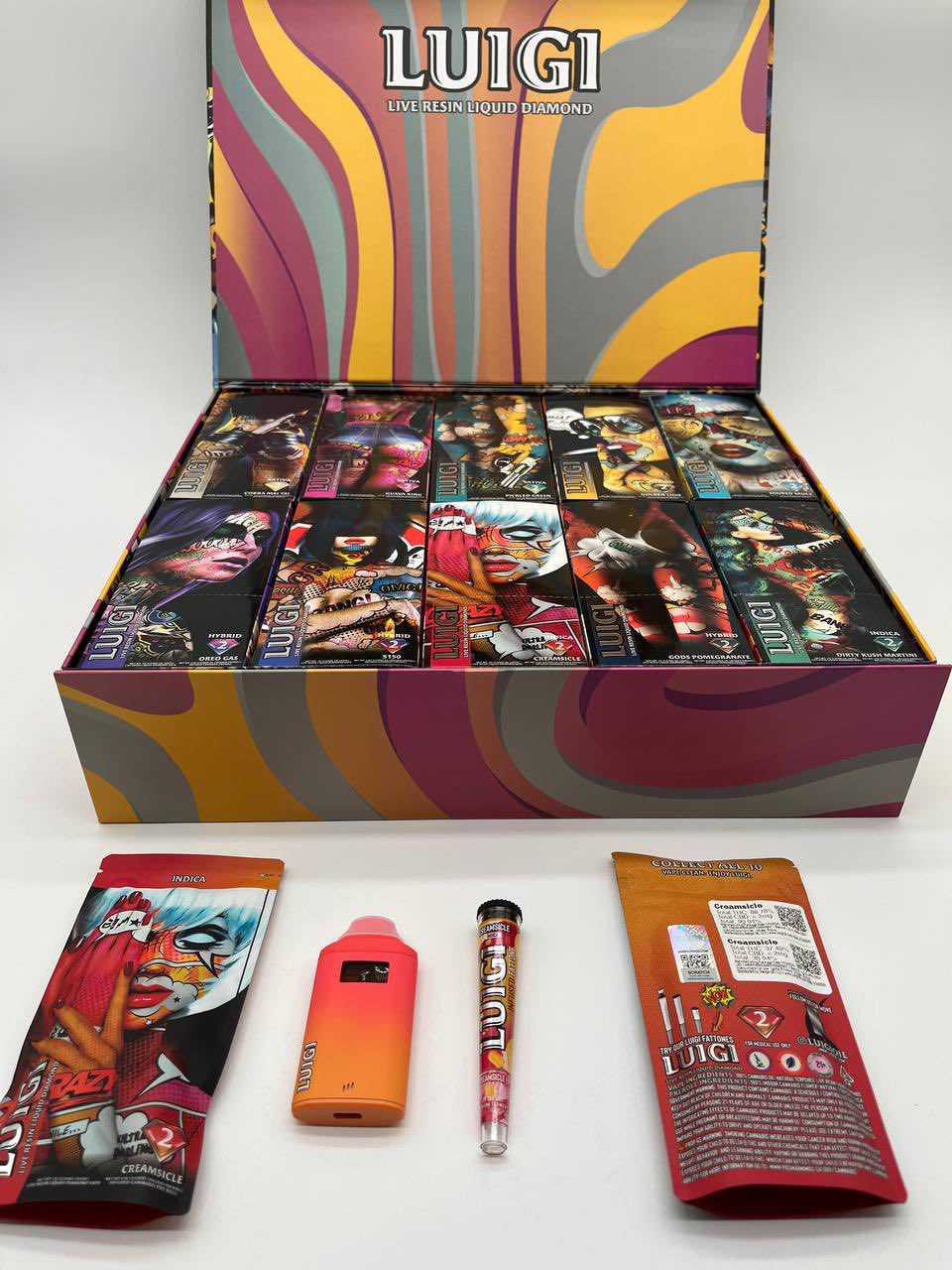Luigi 2g Disposable (Authentic): Every disposable comes with a pre-roll. Series 3.