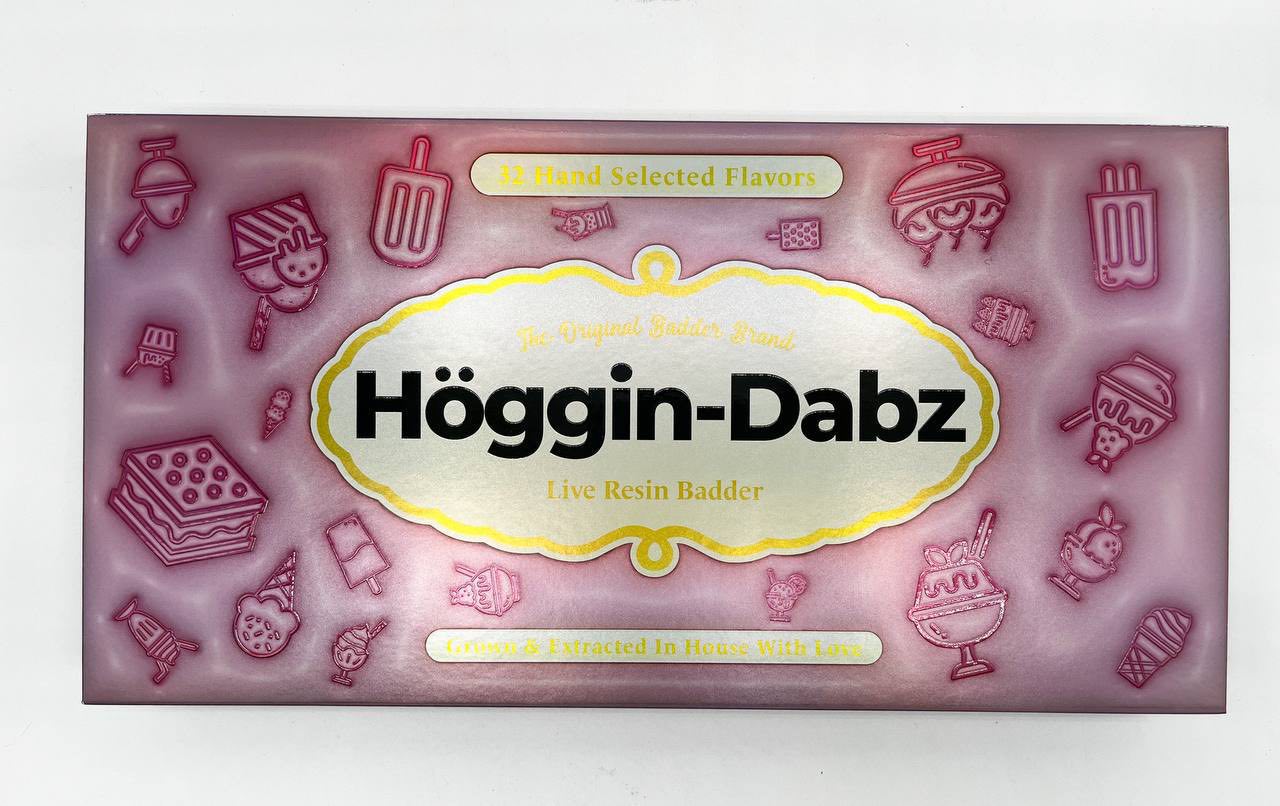 Hoggin Dabz Badder (Authentic) New 32 jar master box. 32 flavors